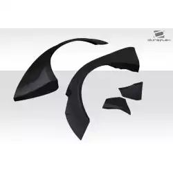 2008-2013 BMW M3 E92 E93 Circuit Wide Body Rear Fender Flares - 4 Piece image - 3