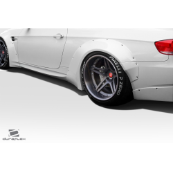 2008-2013 BMW M3 E92 E93 Duraflex Circuit Wide Body Rear Fender Flares - 4 Piece image - 3