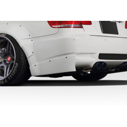 2008-2013 BMW M3 E92 E93 Duraflex Circuit Rear Bumper Extensions - 2 Piece image - 1