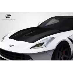 2014-2019 Chevrolet Corvette C7 Gran Veloce Hood - 1 Piece image - 1