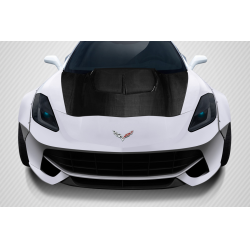 2014-2019 Chevrolet Corvette C7 Carbon Creations Gran Veloce Hood - 1 Piece image - 1