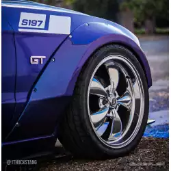 2010-2014 Ford Mustang Circuit 75 MM Front Fender Flares - 2-piece image - 5