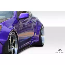 2010-2016 Hyundai Genesis Coupe 2DR Circuit 75 MM Rear Fender Flares - 2-piece image - 5