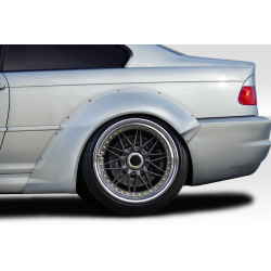 2001-2006 BMW M3 E46 Duraflex Circuit 50mm Rear Fender Flares - 2 Piece image - 1