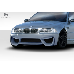 2001-2006 BMW M3 E46 Duraflex M4 Look Front Bumper - 1 -piece image - 3