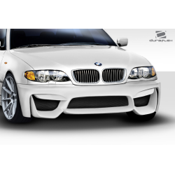 1999-2006 BMW 3 Series E46 Duraflex M4 Look Front Bumper - 1 Piece image - 3