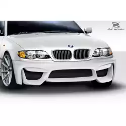 1999-2006 BMW 3 Series E46 M4 Look Front Bumper - 1 Piece image - 7