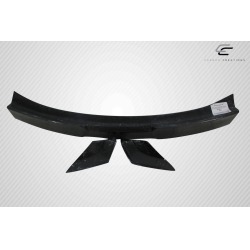 2015-2023 Ford Mustang Convertible Carbon Creations Grid Rear Wing Spoiler - 3 Piece image - 7