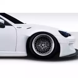 2013-2020 Scion FR-S Toyota 86 Subaru BRZ GT500 V2 Front Fender Flares (+45mm) - 4 Piece image - 1