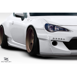 2013-2020 Scion FR-S Toyota 86 Subaru BRZ Duraflex GT500 V2 Front Fender Flares (+45mm) - 4 Piece image - 3