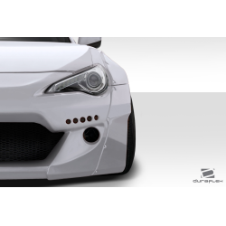 2013-2020 Scion FR-S Toyota 86 Subaru BRZ Duraflex GT500 V2 Front Fender Flares (+45mm) - 4 Piece image - 4