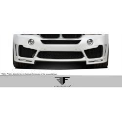 2014-2018 BMW X5 F15 AF-1 Wide Body Front Bumper Air Intake ( GFK ) - 2 Piece (S) image - 2