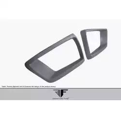 2014-2018 BMW X5 F15 AF-1 Wide Body Front Bumper Air Intake ( GFK ) - 2 Piece (S) image - 3