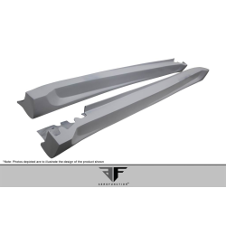 2014-2018 BMW X5 F15 Urethane AF-1 Wide Body Side Skirts ( PUR-RIM ) - 2 Piece (S) image - 3