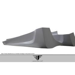 2014-2018 BMW X5 F15 Urethane AF-1 Wide Body Side Skirts ( PUR-RIM ) - 2 Piece (S) image - 6