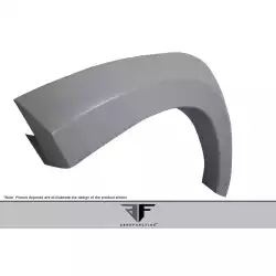 2014-2018 BMW X5 F15 Urethane AF-1 Wide Body Front Fender Flares ( PUR-RIM ) - 2 Piece (S) image - 4