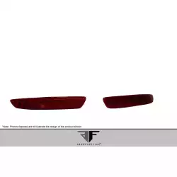 2014-2018 BMW X5 F15 AF-1 Wide Body Reflective Caps - 2 Piece (S) image - 2