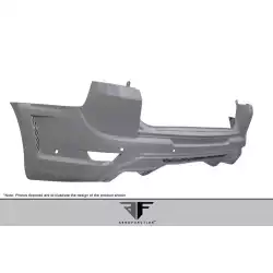 2014-2022 Land Rover Range Rover Sport Urethane AF-1 Rear Bumper ( PUR-RIM ) - 1 Piece image - 3