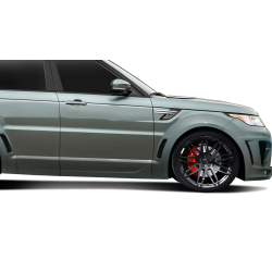 2014-2022 Land Rover Range Rover Sport Urethane AF-2 Wide Body Front Door Caps ( PUR-RIM ) - 2 Piece (S) image - 1