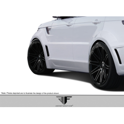 2014-2022 Land Rover Range Rover Sport Urethane AF-2 Wide Body Front Door Caps ( PUR-RIM ) - 2 Piece (S) image - 2