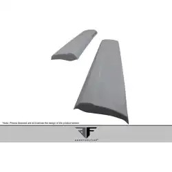 2014-2022 Land Rover Range Rover Sport Urethane AF-2 Wide Body Front Door Caps ( PUR-RIM ) - 2 Piece image - 8