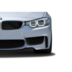 Diamond Cut Mesh Grille (black) - 1 Piece image - 1