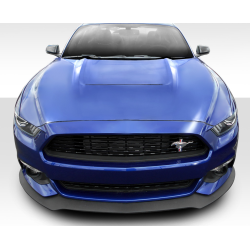 2015-2017 Ford Mustang Duraflex GT350 Look Hood - 1 Piece image - 1