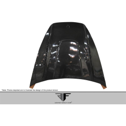 2011-2014 Porsche Cayenne Carbon AF-3 Hood ( CFP ) - 1 Piece image - 3