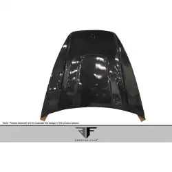 2011-2014 Porsche Cayenne AF-3 Carbon Fiber Hood image - 6