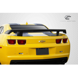 2010-2013 Chevrolet Camaro Carbon Creations High Wing Trunk Lid Spoiler - 1 Piece image - 2