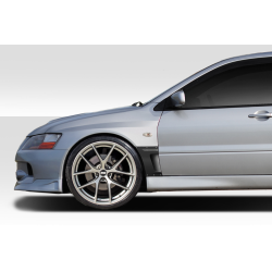 2003-2007 Mitsubishi Lancer Evolution 8 9 Duraflex VR-S Front Fenders - 4 Piece image - 1