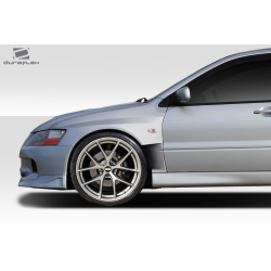 2003-2007 Mitsubishi Lancer Evolution 8 9 Duraflex VR-S Front Fenders - 4 Piece image - 4