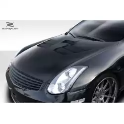 2003-2007 Infiniti G Coupe G35 TS-2 Hood - 1 Piece image - 7