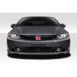 2012-2014 Honda Civic 4dr Duraflex MR Front Bumper - 1 Piece image - 1