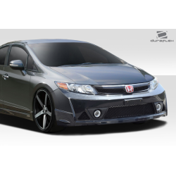 2012-2014 Honda Civic 4dr Duraflex MR Front Bumper - 1 Piece image - 3