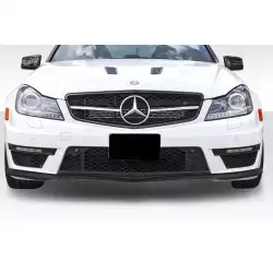 2012-2014 Mercedes C63 W204 BS Look Front Lip Spoiler - 1 Piece (S) image - 1