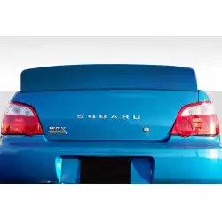 2002-2007 Subaru Impreza / WRX 4DR Downforce Rear Wing Spoiler - 1 Piece image - 1