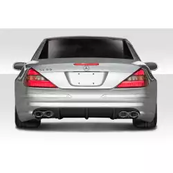 2003-2006 Mercedes SL55 R230 L Sport Rear Diffuser - 1 Piece image - 1
