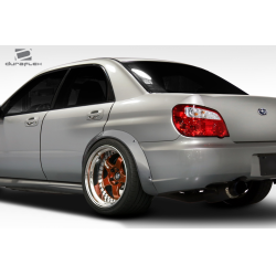 2004-2007 Subaru Impreza WRX STI Duraflex Rally Rear Fender Flares - 4 Piece image - 3
