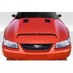 1999-2004 Ford Mustang GT500 Look Hood -1 Piece image - 1