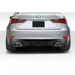 2014-2016 Lexus IS Series IS350 IS250 AM Design Style Rear Diffuser - 1 Piece ( F Sport Models only) image - 1