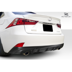 2014-2016 Lexus IS Series IS350 IS250 Duraflex AM Design Style Rear Diffuser - 1 Piece ( F Sport Models only) image - 3