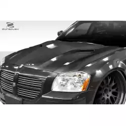 2005-2007 Dodge Magnum Challenger Look Hood - 1 Piece image - 7
