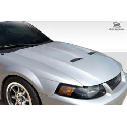 1999-2004 Ford Mustang Duraflex Cobra Look Hood - 1 Piece image - 3