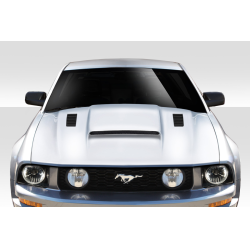 2005-2009 Ford Mustang Duraflex CVX Version 3 Hood - 1 Piece image - 1