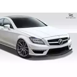 2012-2014 Mercedes CLS63 C218 L-Sport Front Lip Spoiler - 1 Piece image - 6
