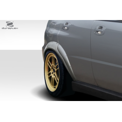 2004-2007 Subaru Impreza WRX 4DR Duraflex Race Rear Fender Flares - 4 Piece image - 3