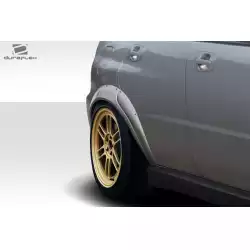 2004-2007 Subaru Impreza WRX 4DR Race Rear Fender Flares - 4 Piece image - 6