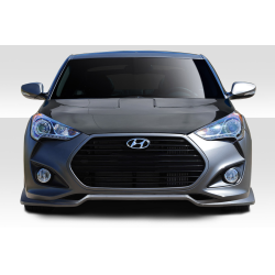 2012-2017 Hyundai Veloster Turbo Duraflex N Design Front Lip Spoiler - 1 Piece image - 1