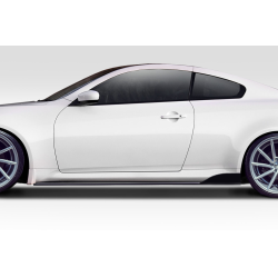 2008-2015 Infiniti G Coupe 2DR G37 Q60 Duraflex L-Sport Side Splitters - 2 Piece image - 1